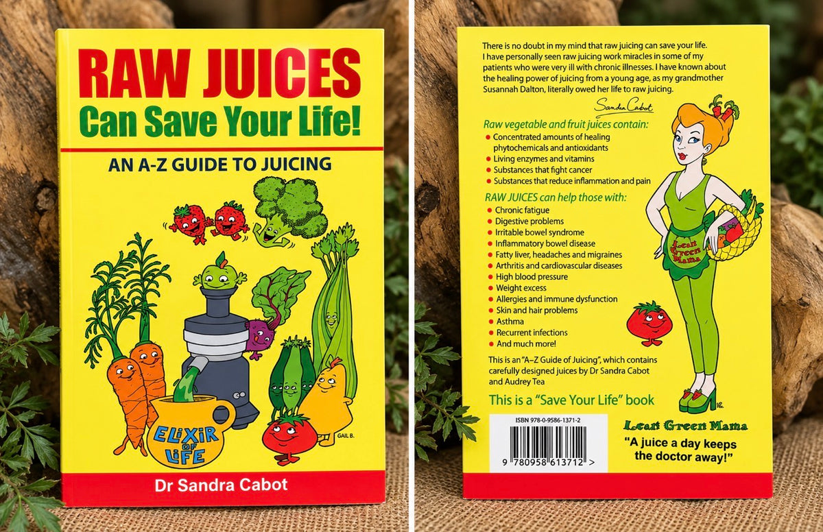 Raw Juices Can Save Your Life! – Dr Sandra Cabot