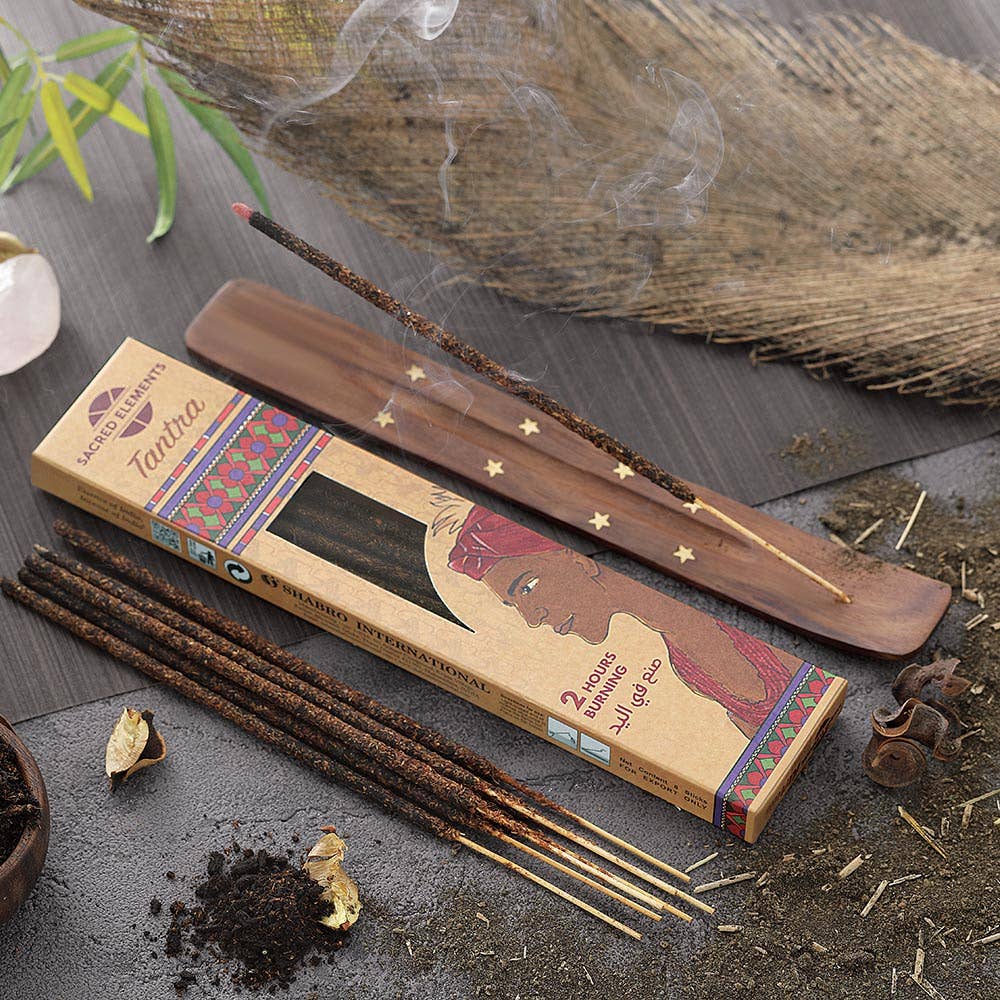 Tantra Incense 8 Sticks Sacred Elements Artisanal Organic