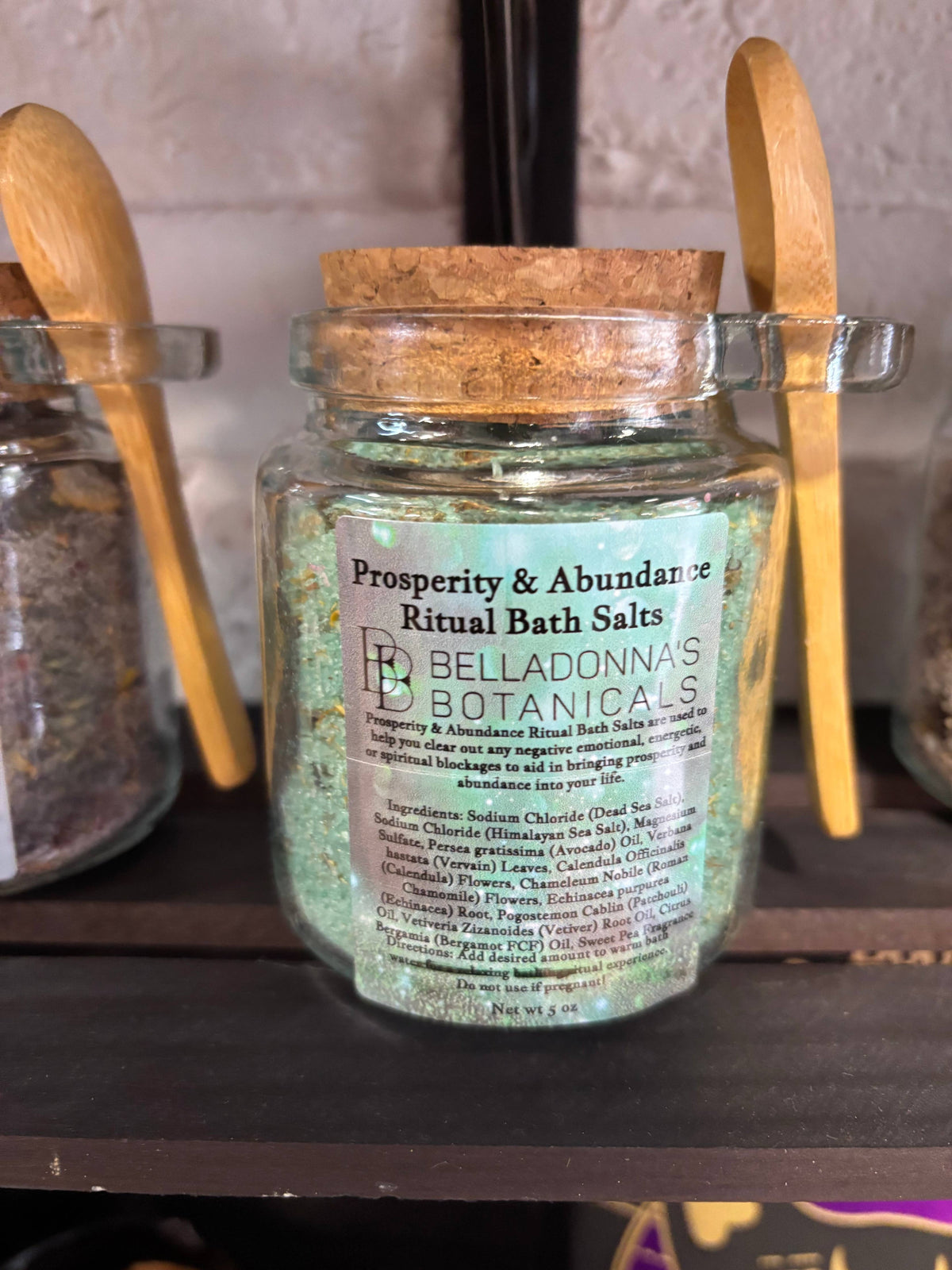 Prosperity & Abundance Ritual Bath Salt Jar - COMING SOON