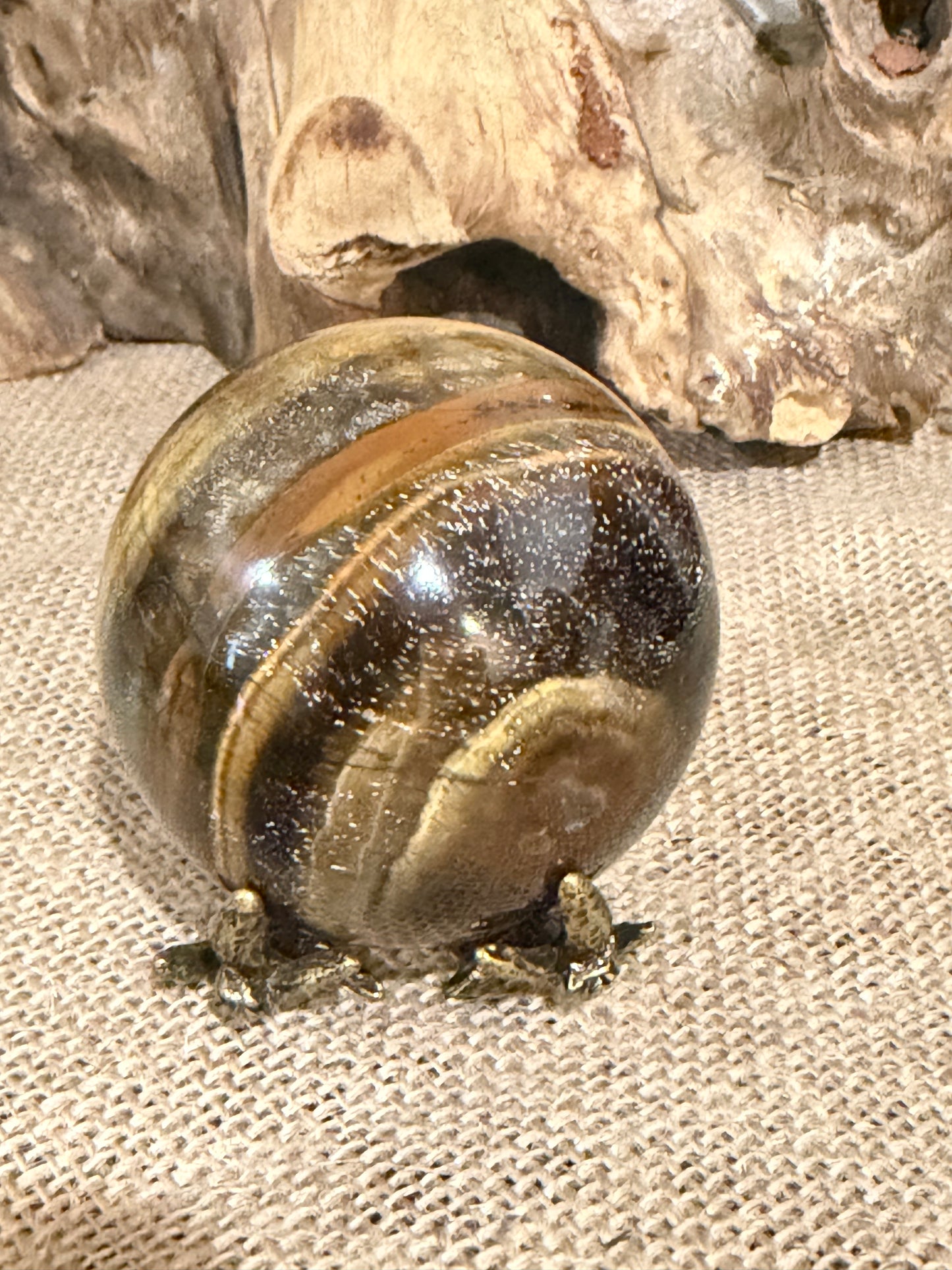 Tigers Eye Shere - One of a kind (approx 60mm)