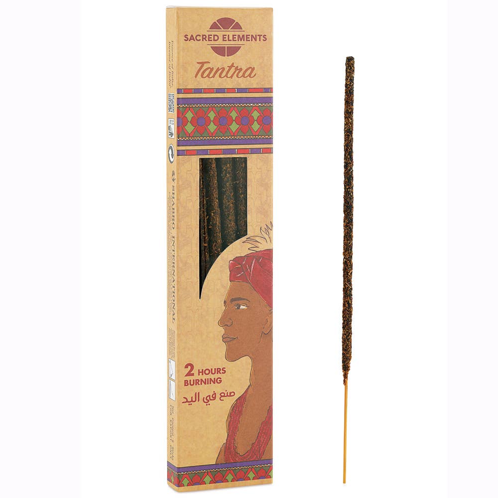 Tantra Incense 8 Sticks Sacred Elements Artisanal Organic