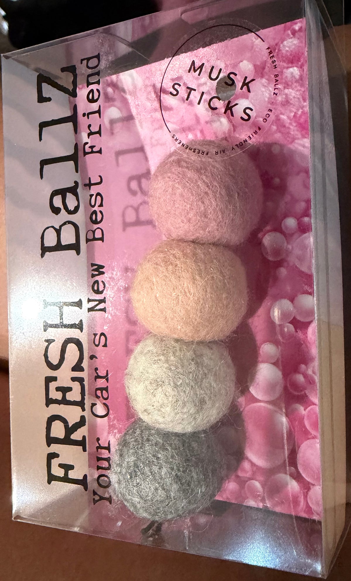 FRESH BallZ Air Freshener - Musk Sticks