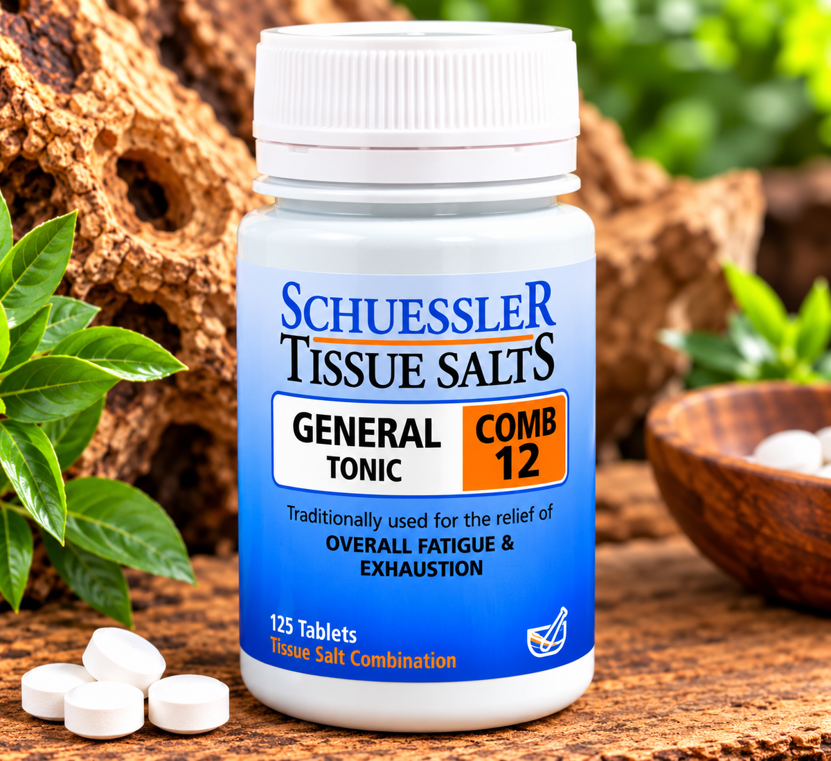 Schuessler Tissue Salts – General Tonic Combination 12 | 125 Tablets