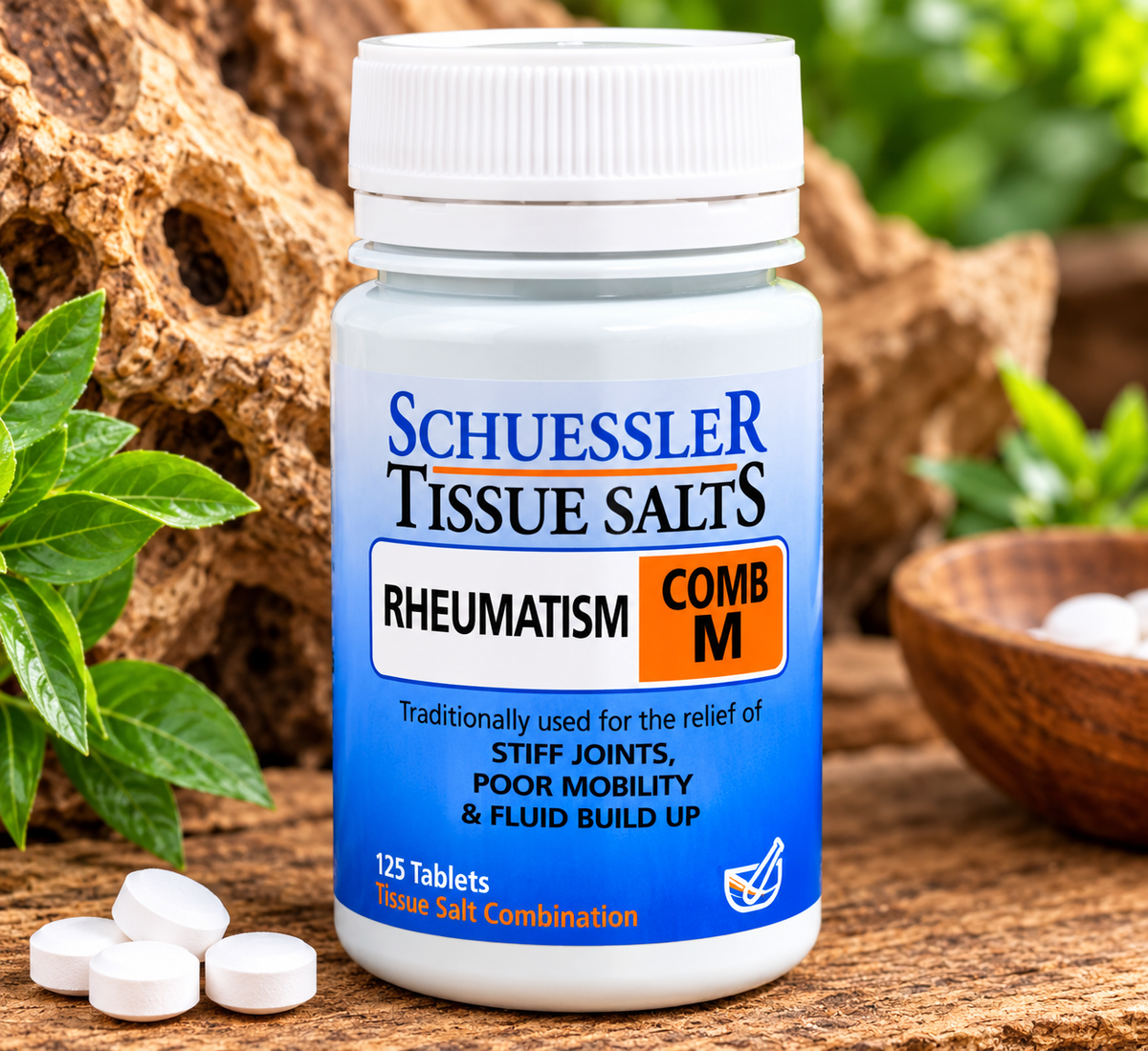 Schuessler Tissue Salts – Rheumatism Combination M | 125 Tablets