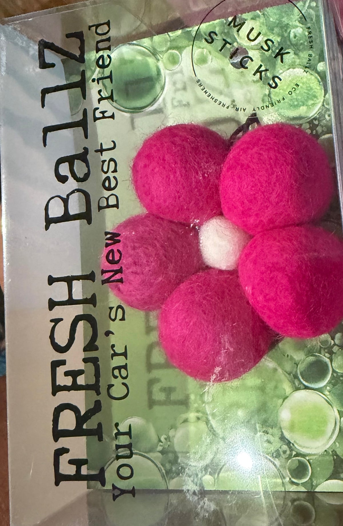 FRESH BallZ Air Freshener - Musk Sticks