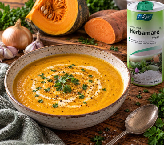 Pumpkin & Sweet Potato Soup