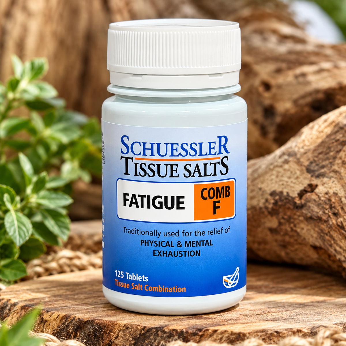 Schuessler Tissue Salts – Fatigue Combination F | 125 Tablets