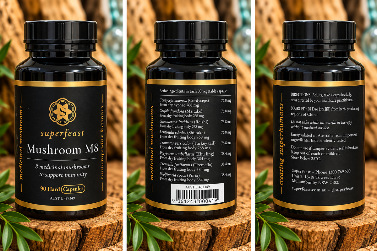 SuperFeast Mushroom M8 – 90 Capsules