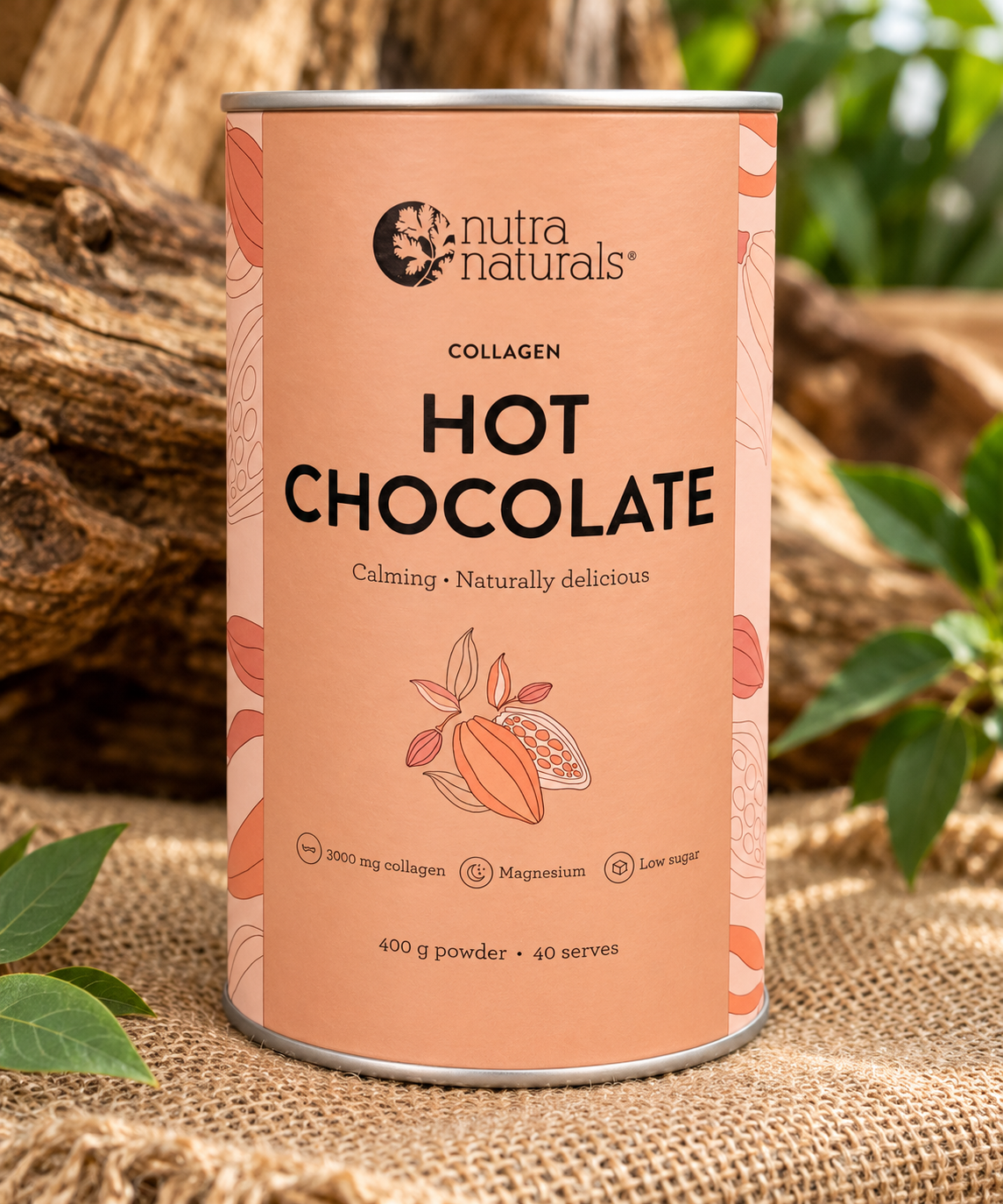 Nutra Organics Collagen Hot Chocolate | 400g