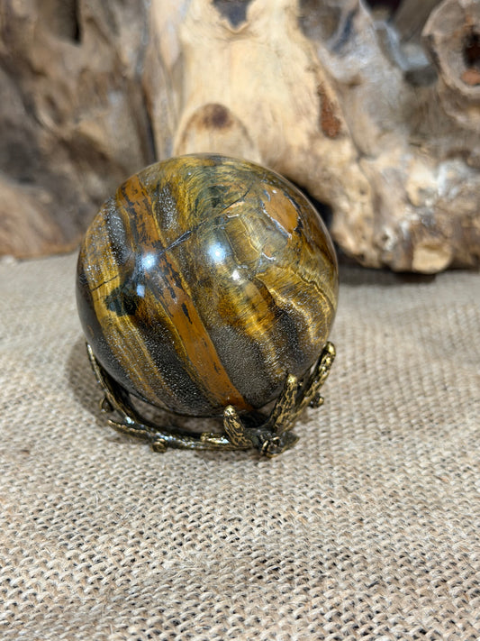 Tigers Eye Shere - One of a kind (approx 60mm)