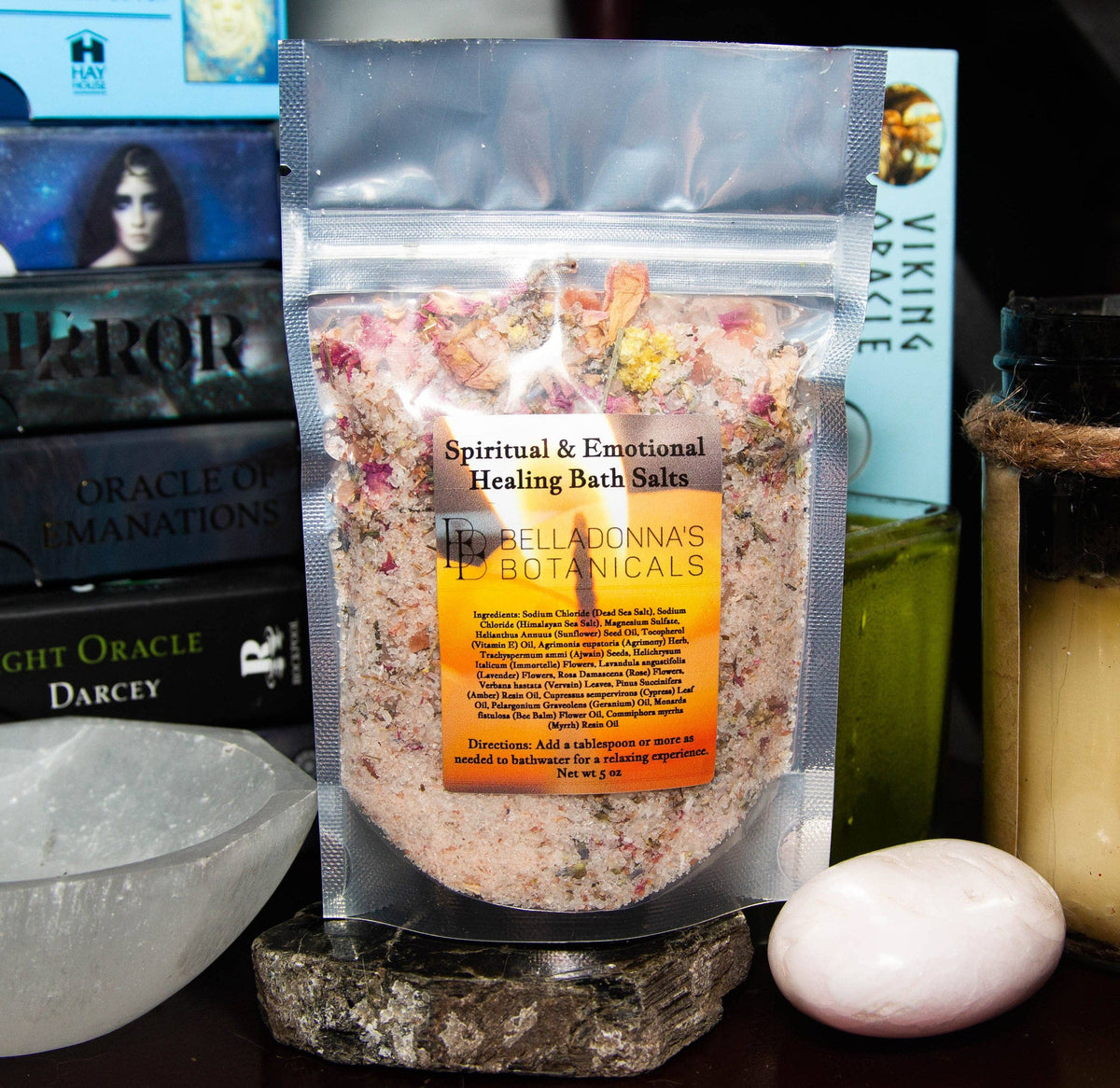 Spiritual & Emotional Healing Bath Salt Pouch - COMING SOON