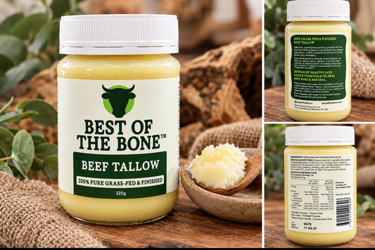 Best of the Bone Grass-Fed Beef Tallow – 320g