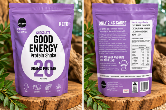 Googys Chocolate Good Energy Protein Shake – 1kg