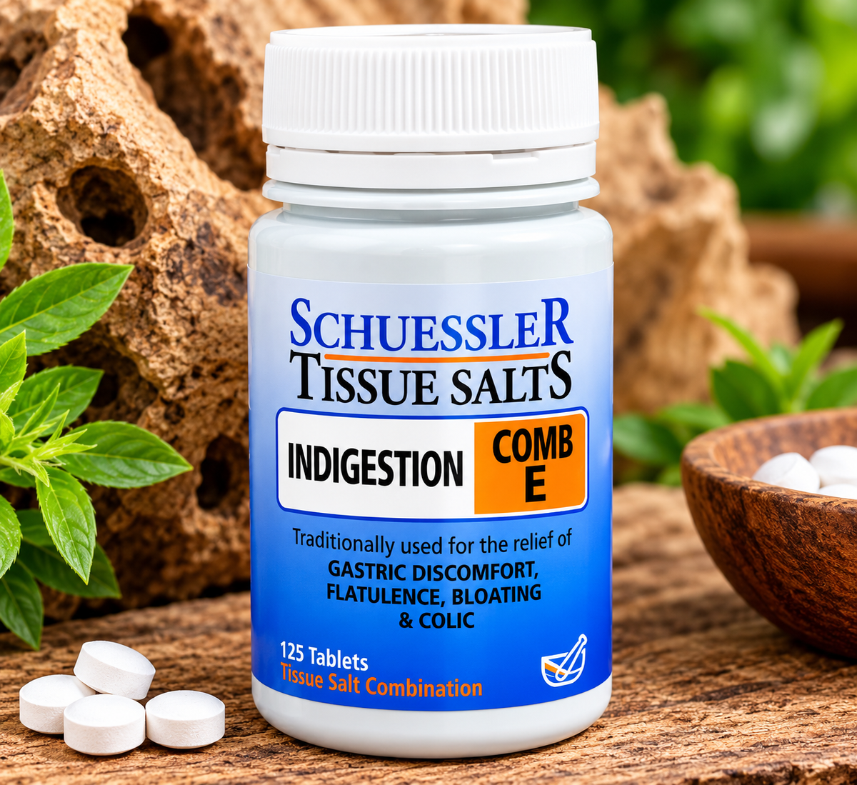 Schuessler Tissue Salts – Indigestion Combination E | 125 Tablets