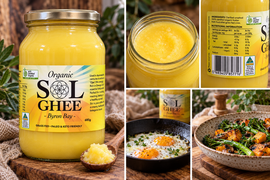 SOL Organic Grass-Fed Ghee – 685g