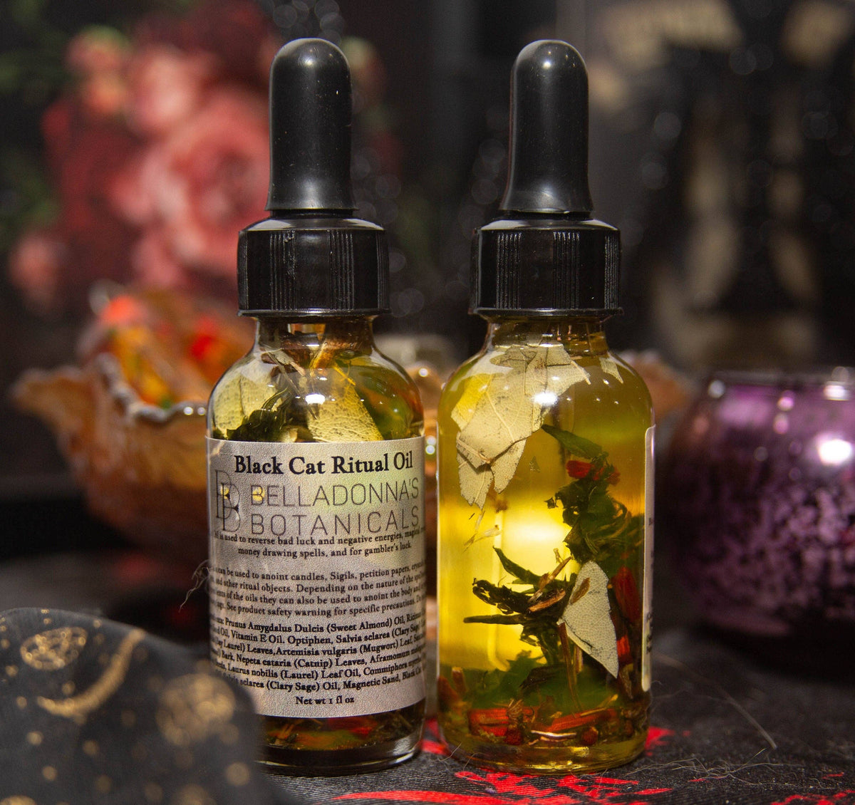 Black Cat Ritual Oil - COMING SOON
