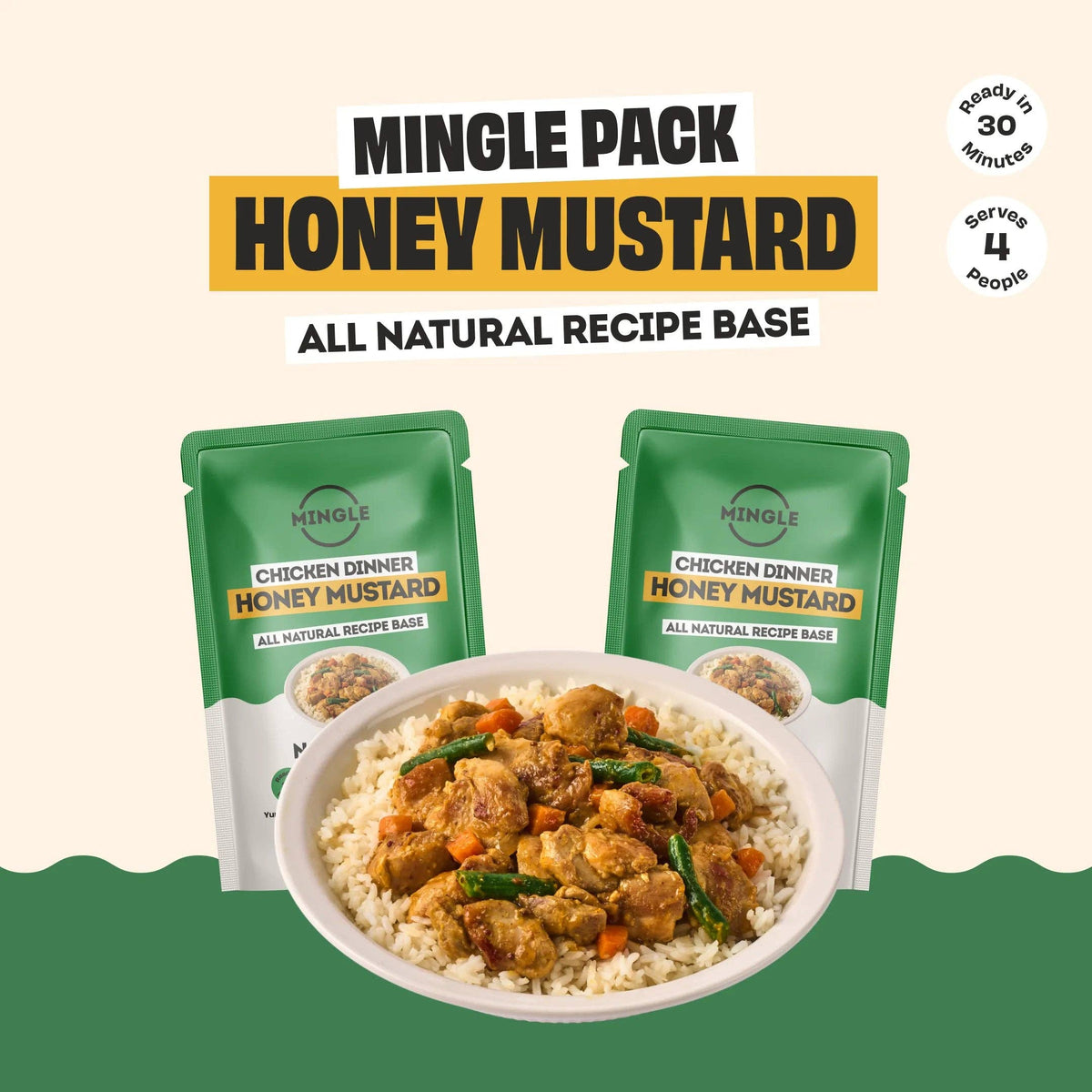 HONEY MUSTARD RECIPE BASE SAUCE - 2 pk