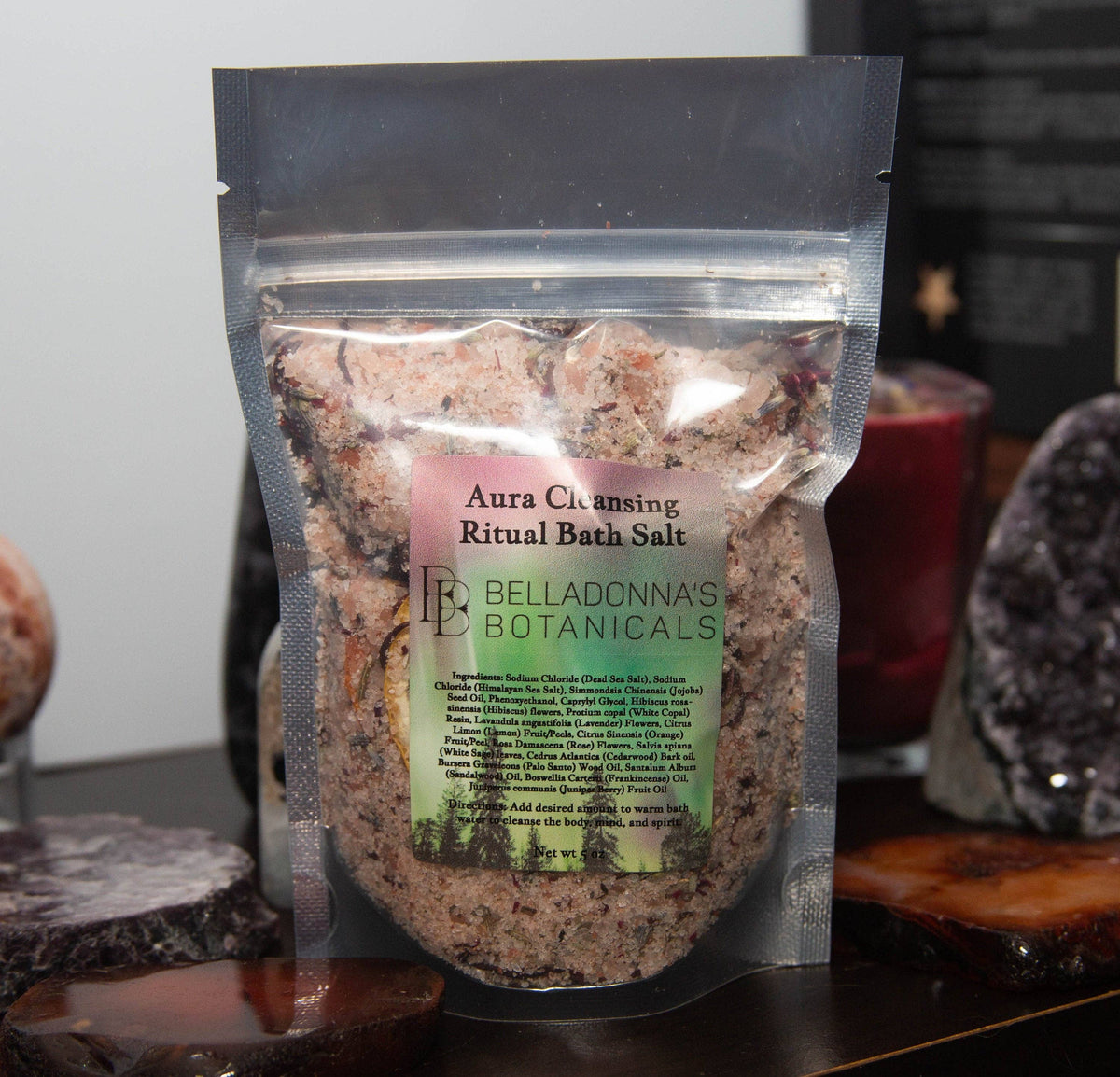 Aura Cleansing Ritual Bath Salt Pouch - COMING SOON